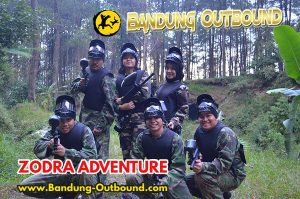 Paket Outbound Paintball Ciater 1 Day