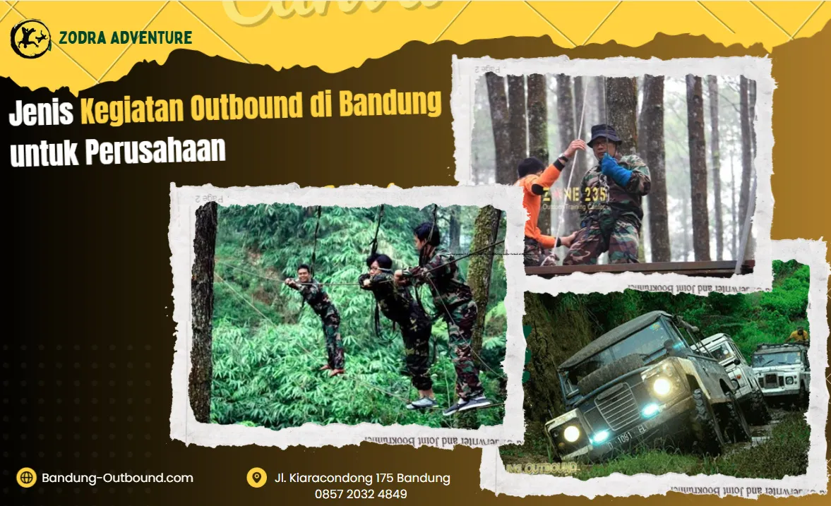 jenis kegiatan outbound di bandung yang cocok untuk perusahaan