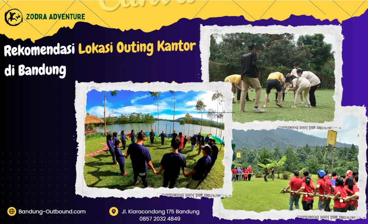 rekomendasi lokasi outing kantor di bandung