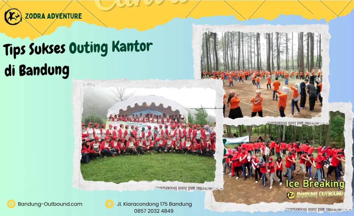 tips sukses mengadakan outing kantor di bandung